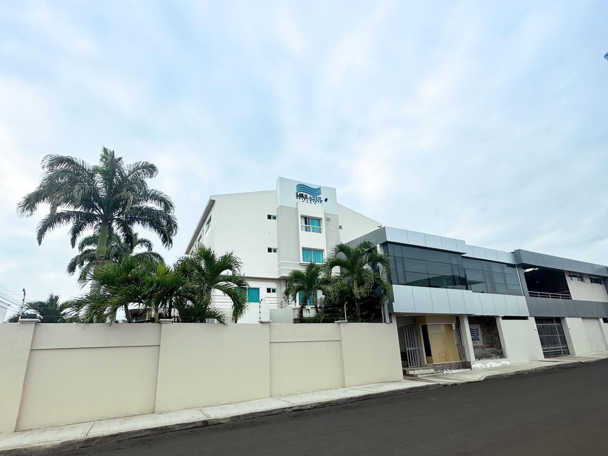 Hotel Mar Azul Manta Extérieur photo